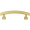 Elements 3" Center-to-Center Brushed Gold Square Hadly Cabinet Pull 449-3BG - alternate 5